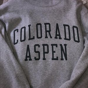brandy colorado aspen crewneck